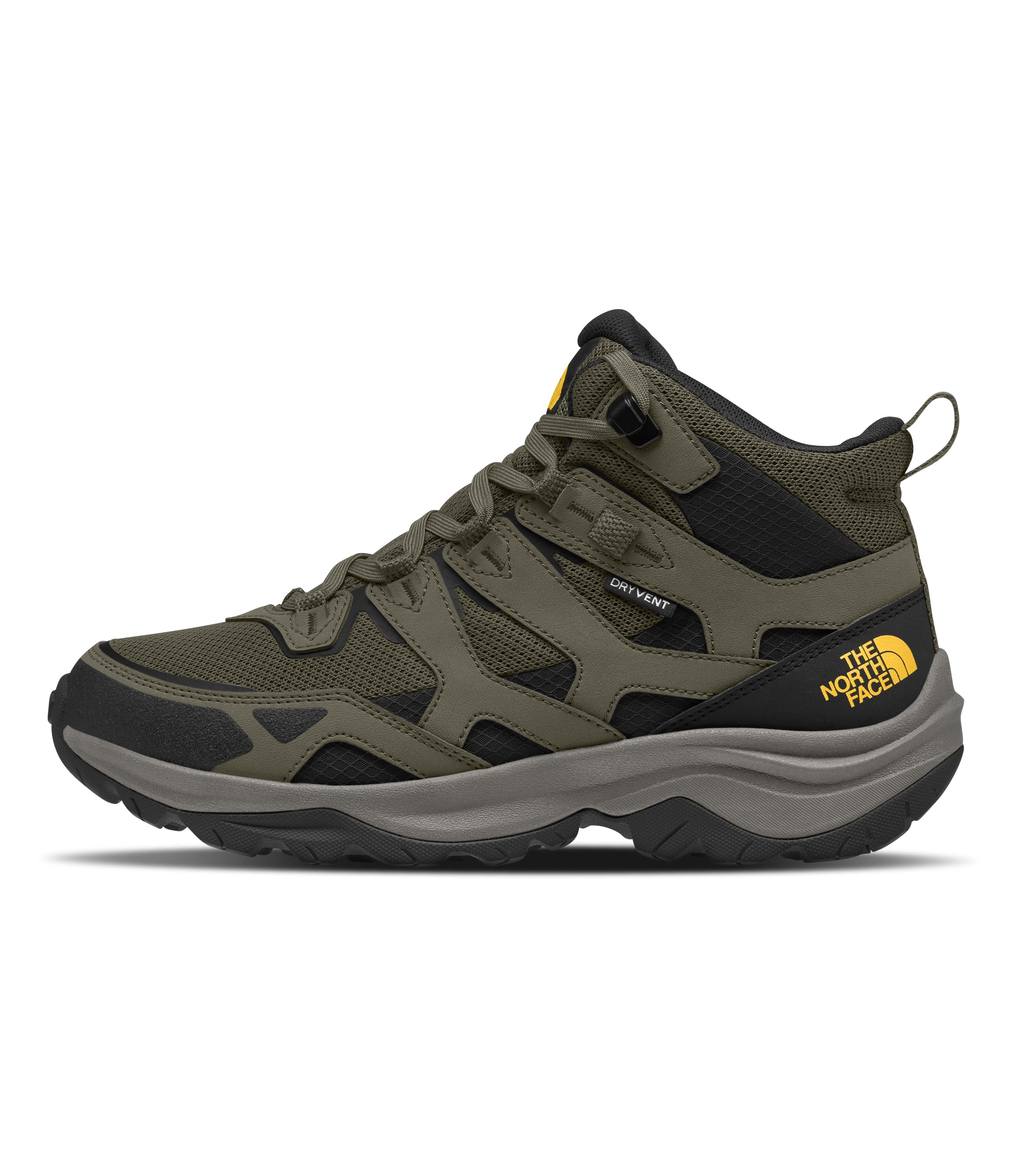THE NORTH FACE Men's Hedgehog 3 Mid Waterproof Hiking Boot | Ripstop Leather Upper, Rubber Outsole