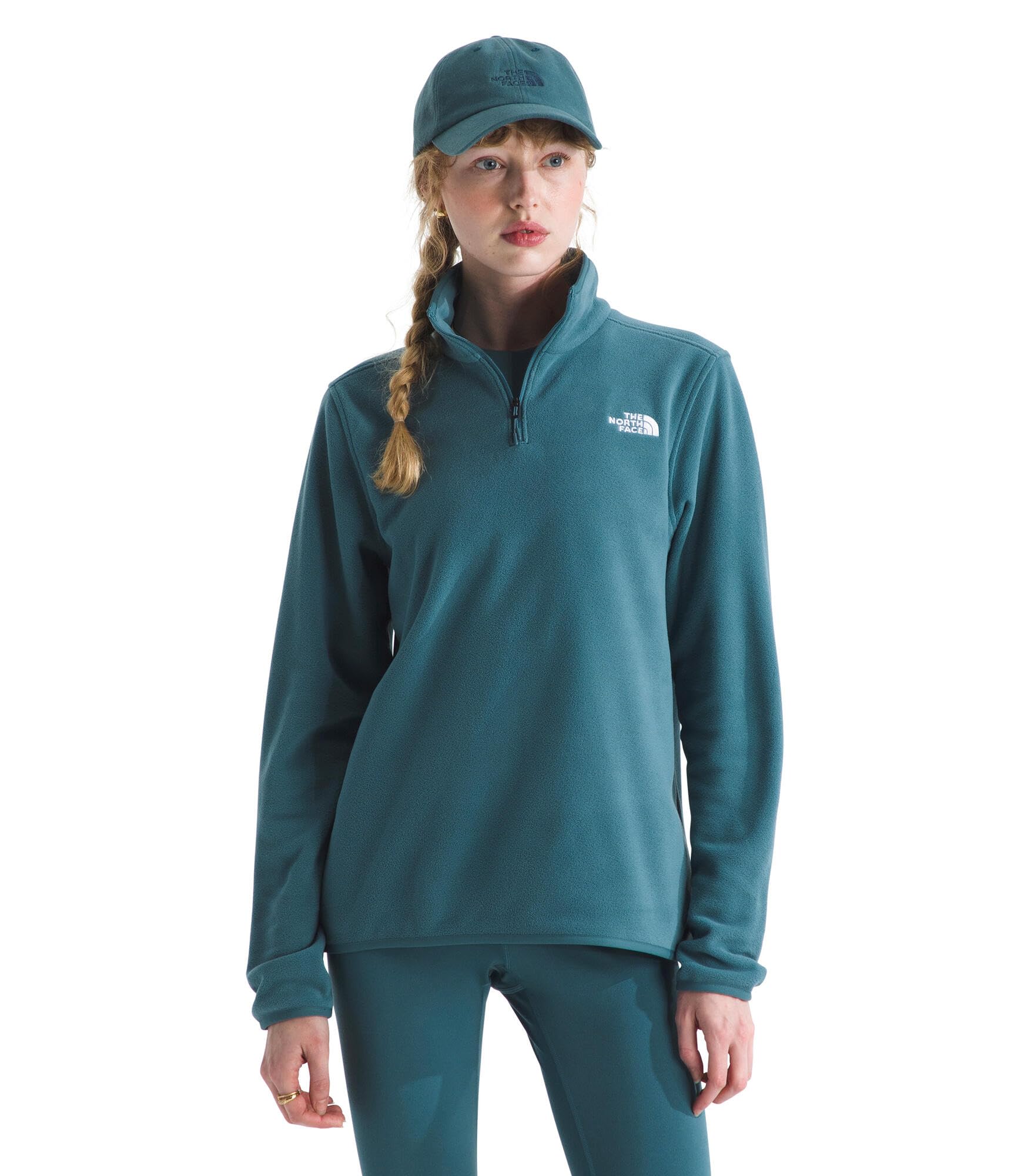 The North Face womens Glacier Fleece Quarter Zip Jacket