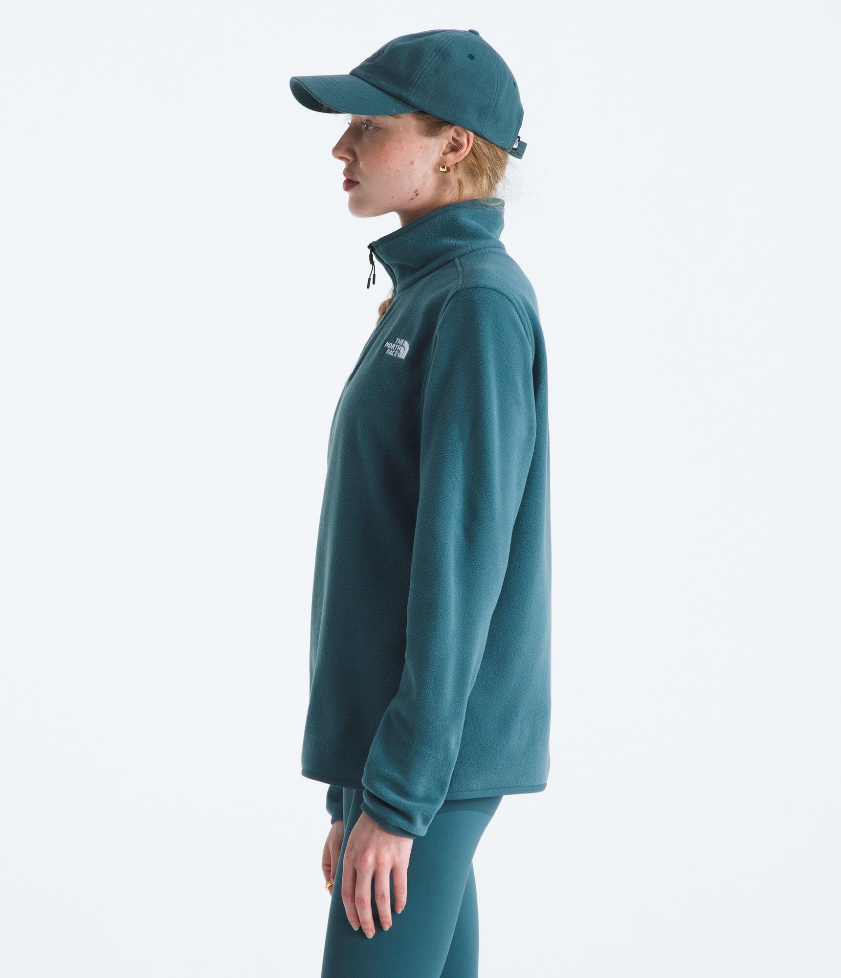 The North Face womens Glacier Fleece Quarter Zip Jacket