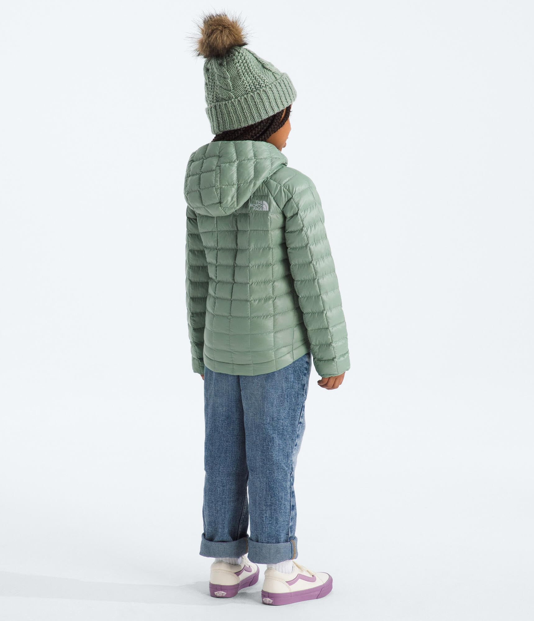 The North Face unisex-baby Thermoball Hooded Jacket | High-loft Insulation, Ripstop Fabric, 3 Piece Hood, Chin Guard