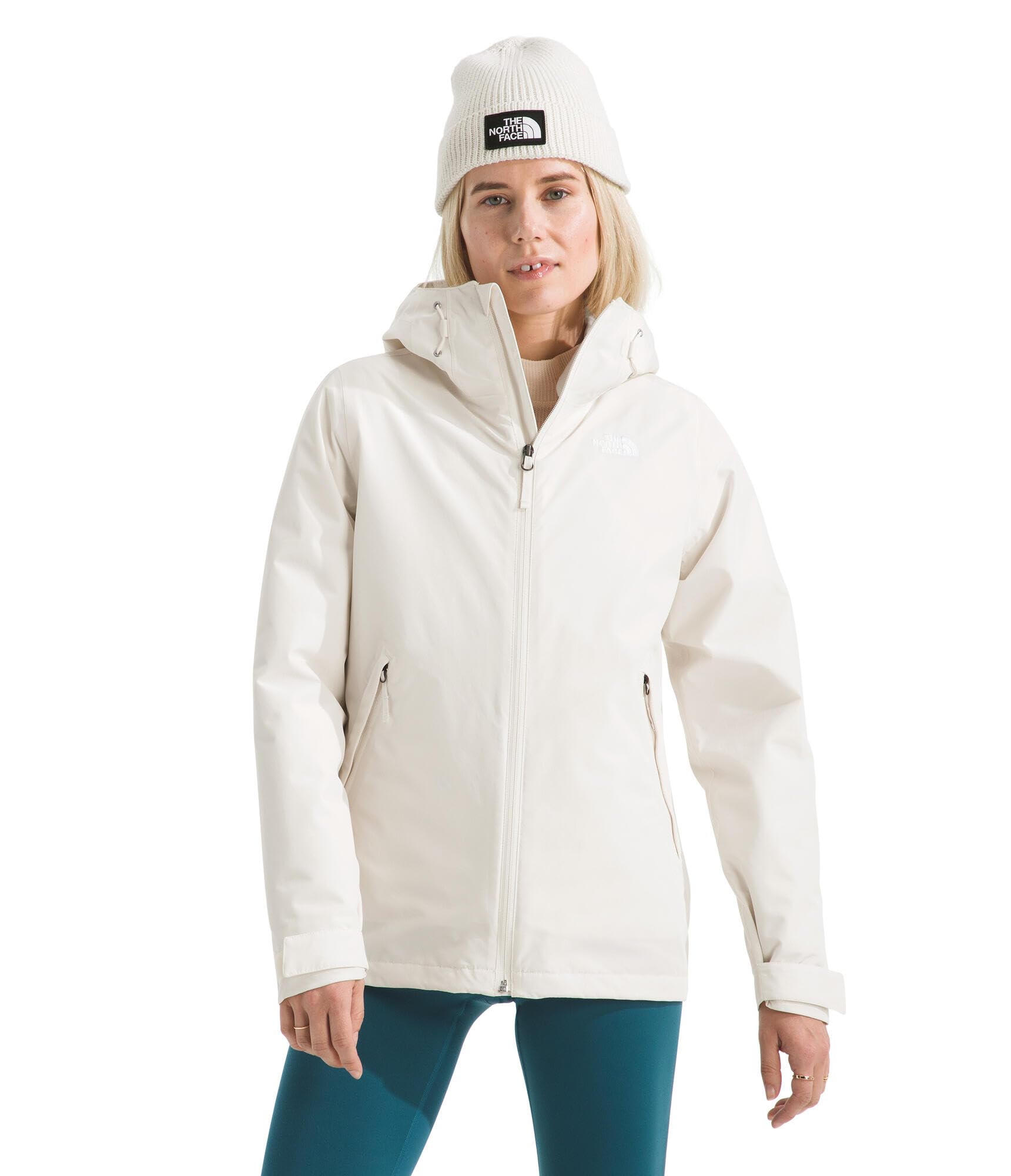 THE NORTH FACE womens Carto Mono Triclimate Hooded Jacket | Insulated Winter Coat, Wind & Water Resistant, Adjustable Hood With Cinch Cord