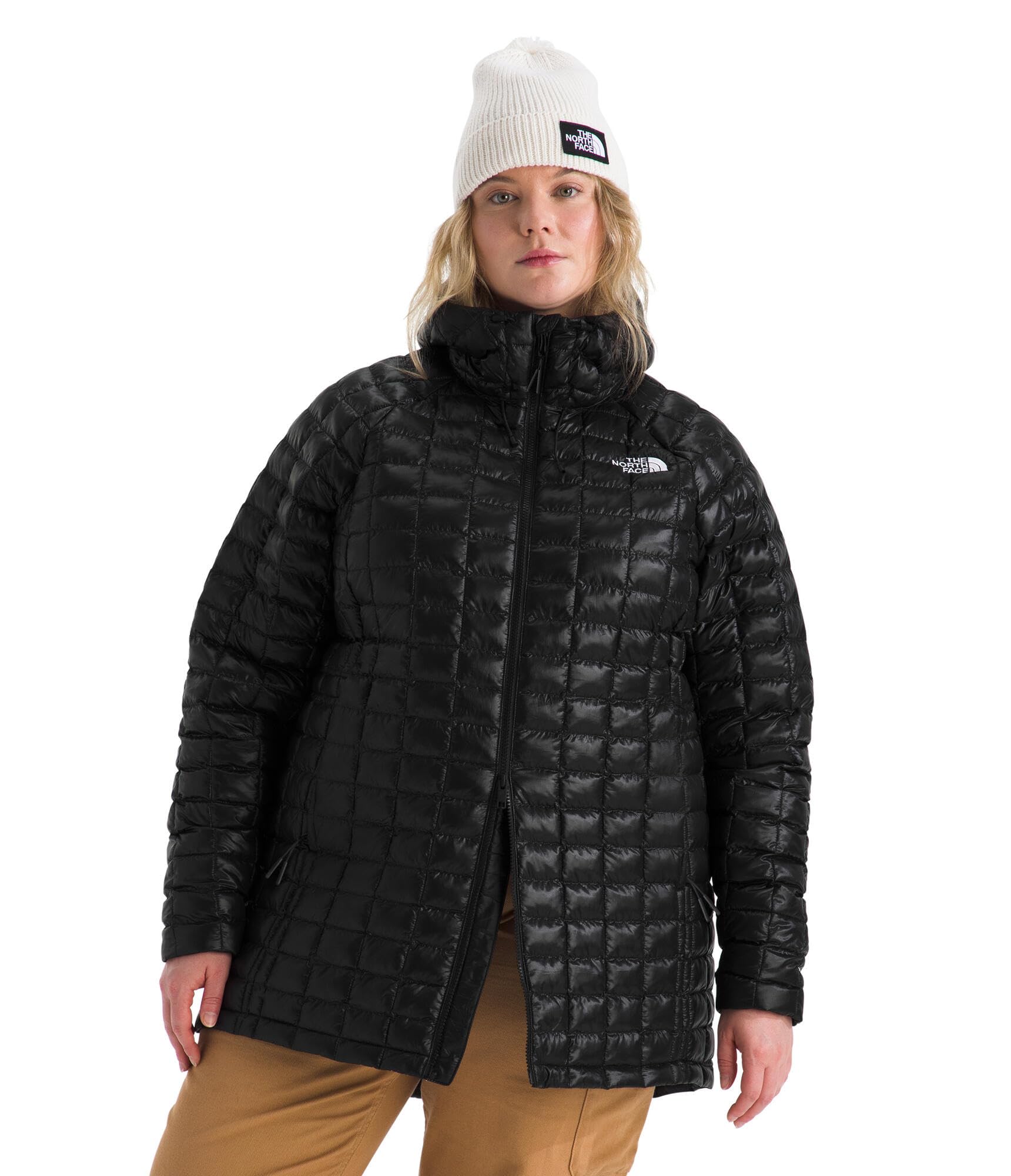 THE NORTH FACE Women's Thermoball Hooded Parka (Standard & Plus Size) | High Loft Insulation, Wind & Water Resistant