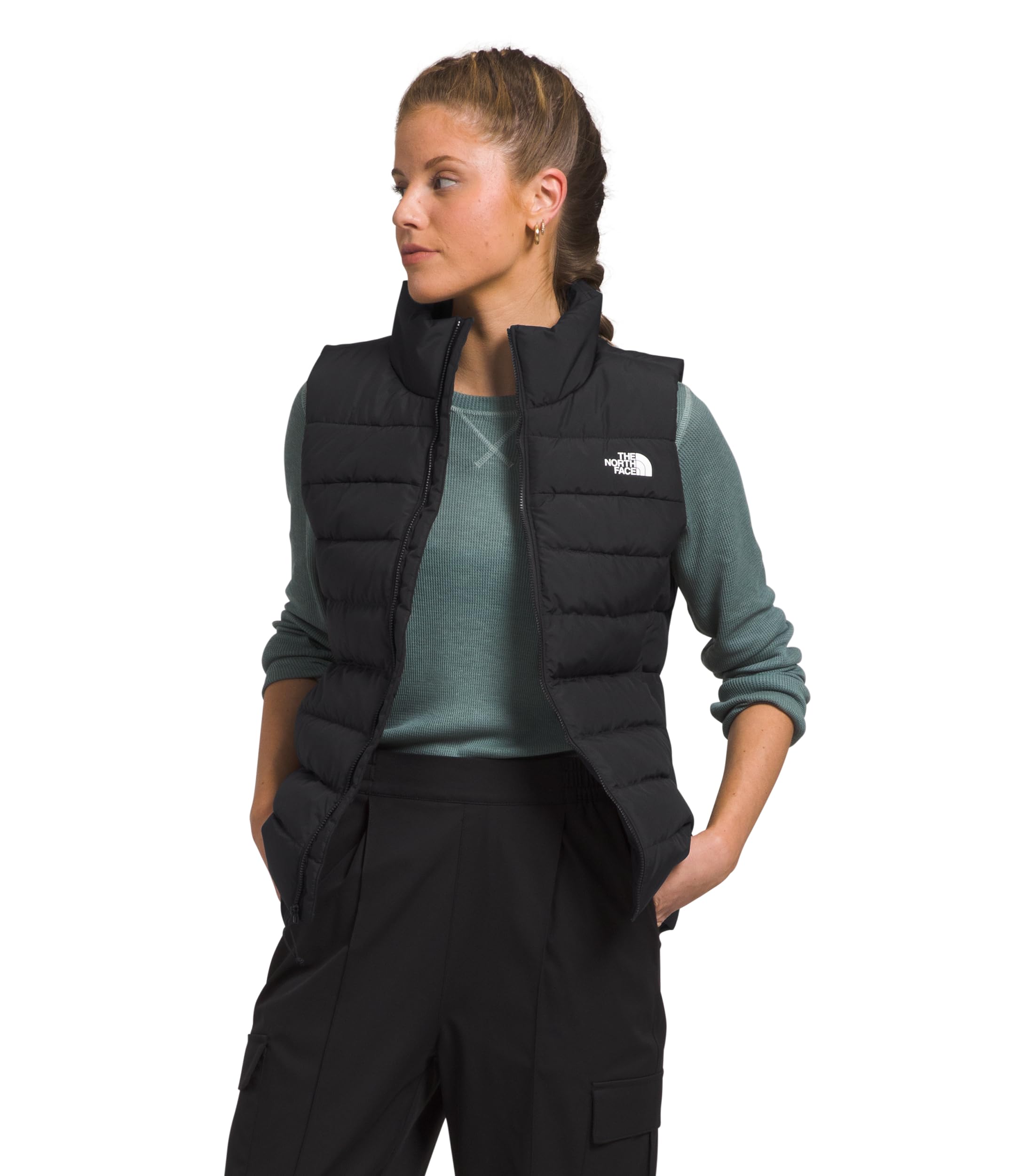 THE NORTH FACE Women's Aconcagua 3 Insulated Vest | Wind Resistant, Water Repellent, 600 Fill Waterfowl Down Insulation
