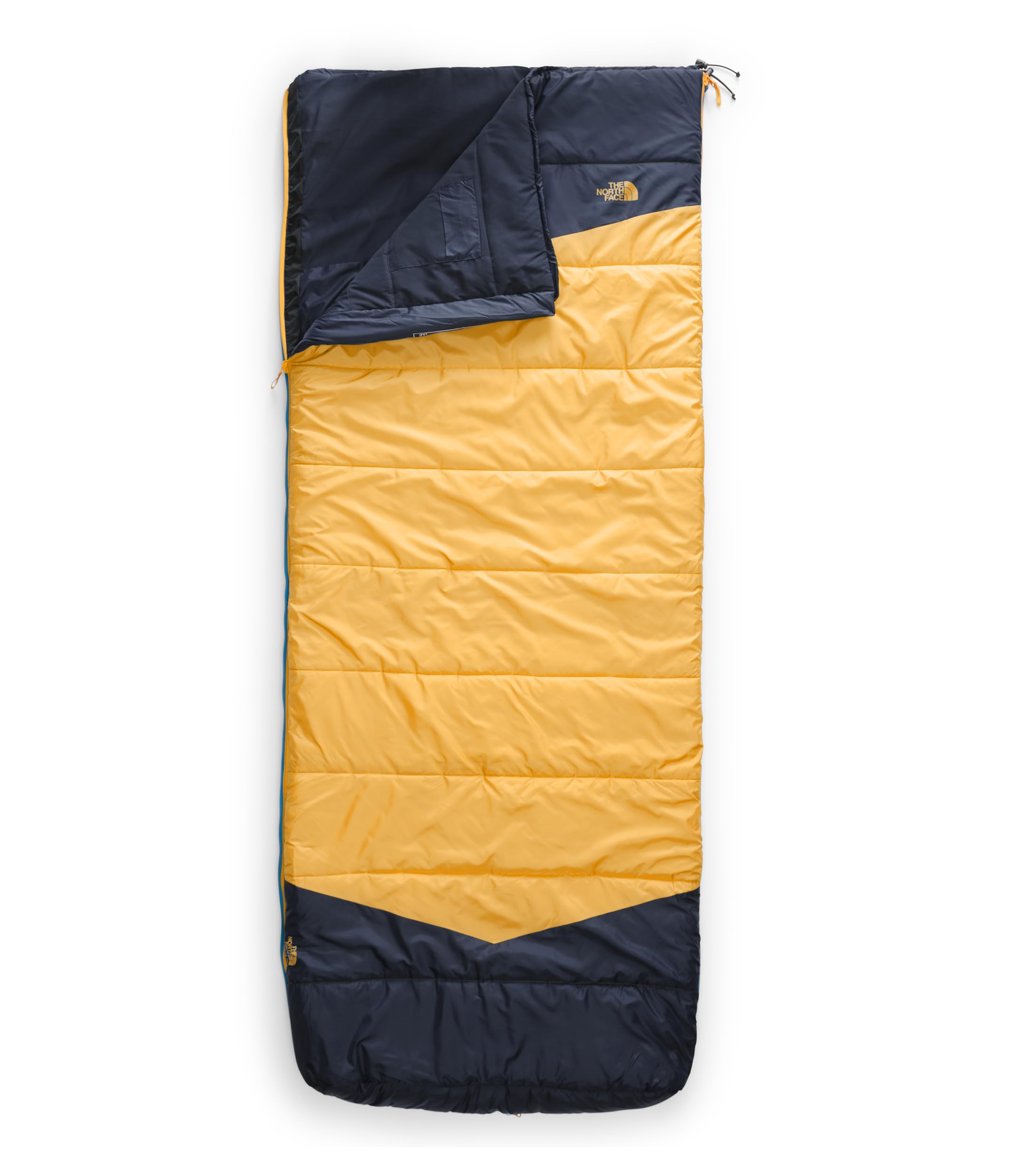 THE NORTH FACE Dolomite One 15F / -9C, 3-in-1 Insulated Sleeping Bag | Water Repellent, Rectangular Shape, Fleece Lined