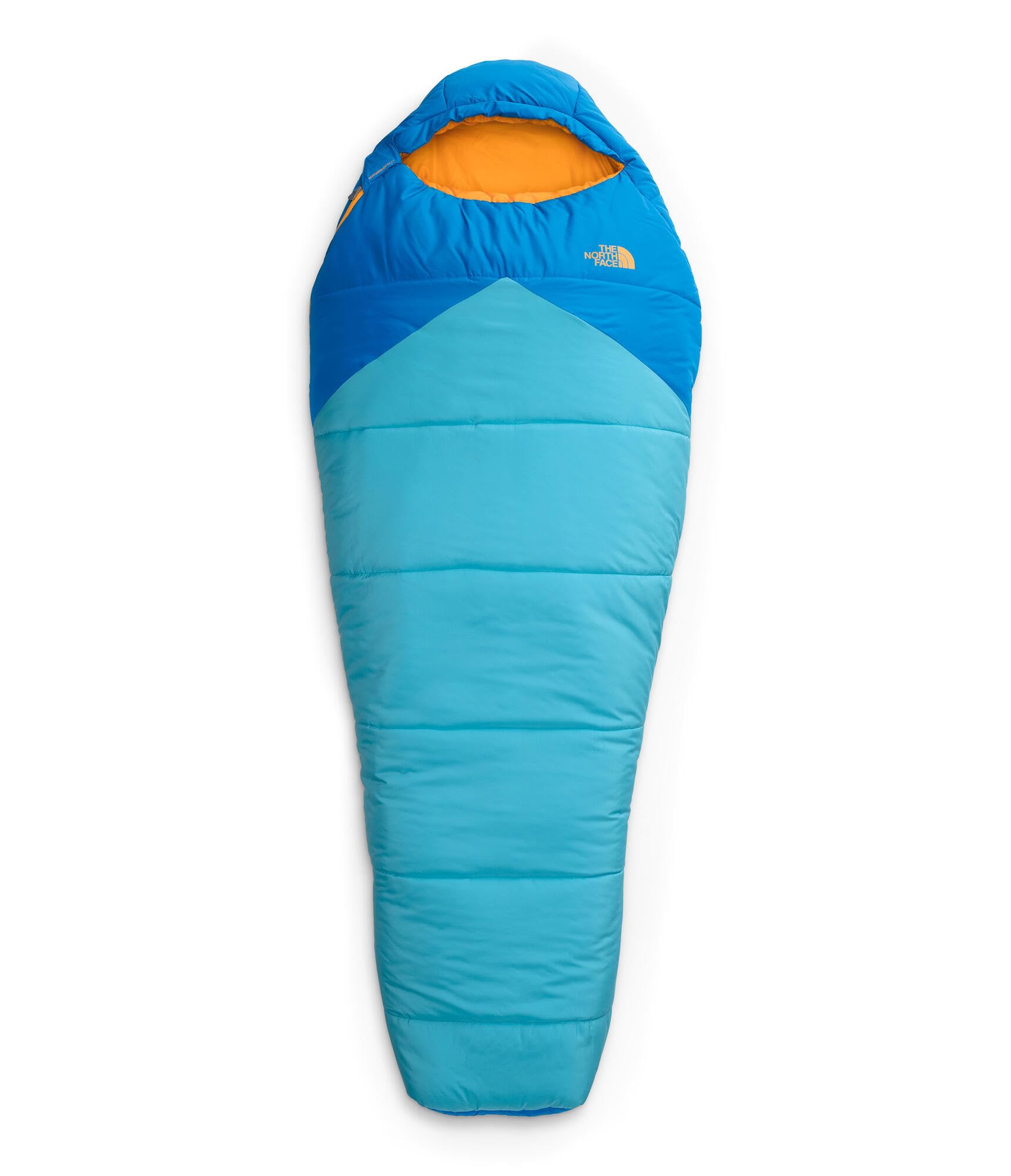 THE NORTH FACE Kids Wasatch Pro 20 Sleeping Bag | 20F / -7C Insulated Mummy Bag, Synthetic Insulation, Side-Zip Entry