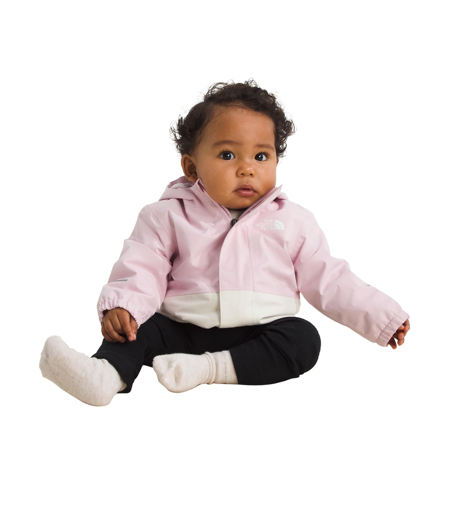 THE NORTH FACE Baby Warm Antora Rain Jacket | Windproof & Waterproof Rain Coat, Adjustable 3-piece Hood
