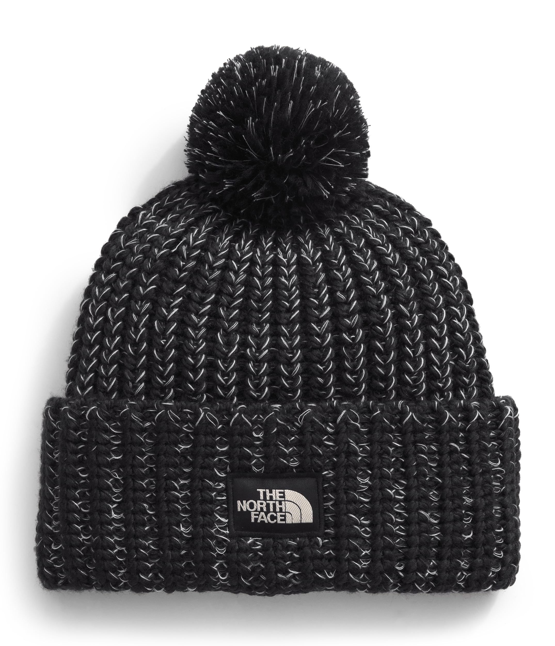THE NORTH FACE Cozy Chunky Cabin Beanie | Deep Fit, Cuffed Winter Hat for Men & Women, Removable Pom & Textured Cable Detail