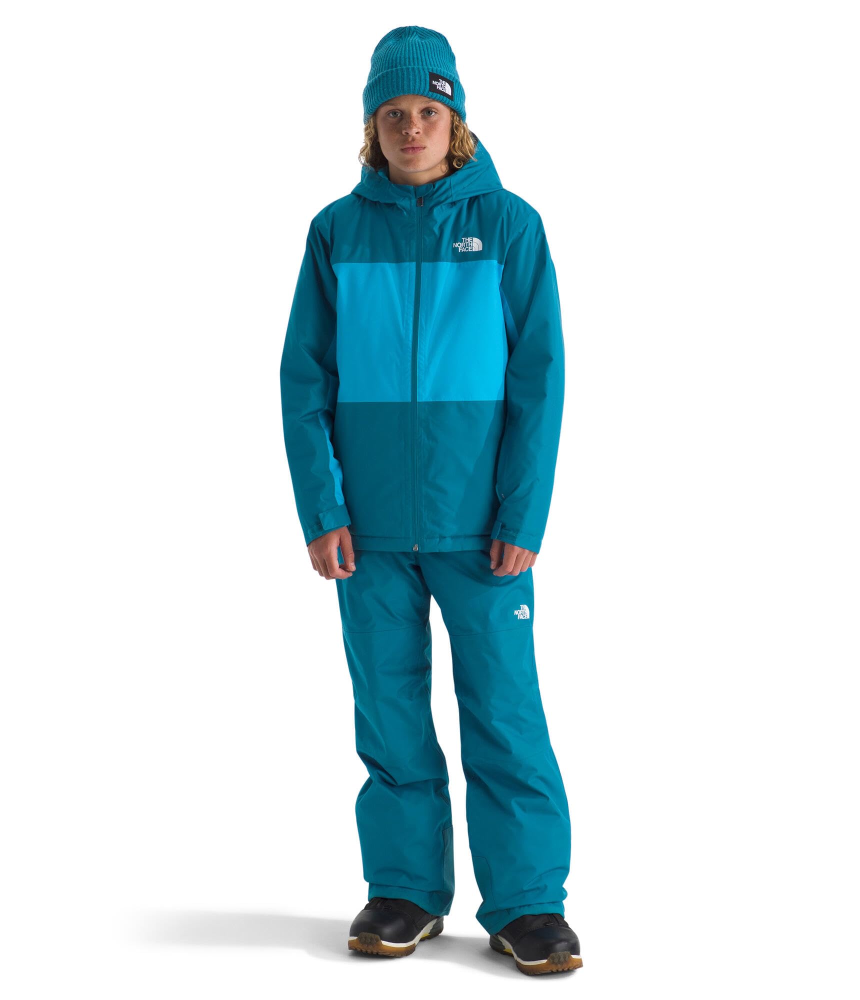 The North Face Boys Freedom Insulated Jacket | Insulated Winter Coat, Water Repellent Finish, Helmet Compatible Hood & Secure Hand Pockets