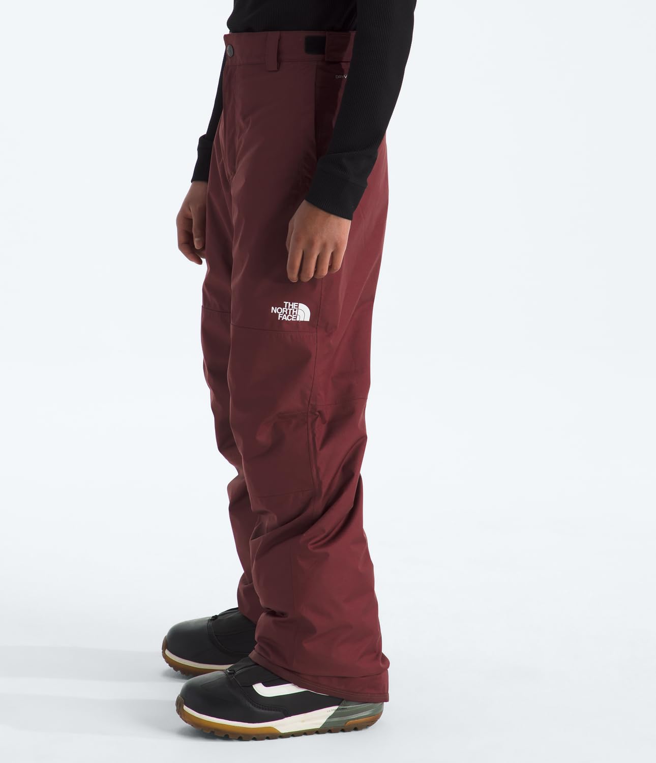 THE NORTH FACE Boys Freedom Insulated Pant | Waterproof for Ski & Snowboard, Gaiters, Adjustable Waist, Zip Pockets