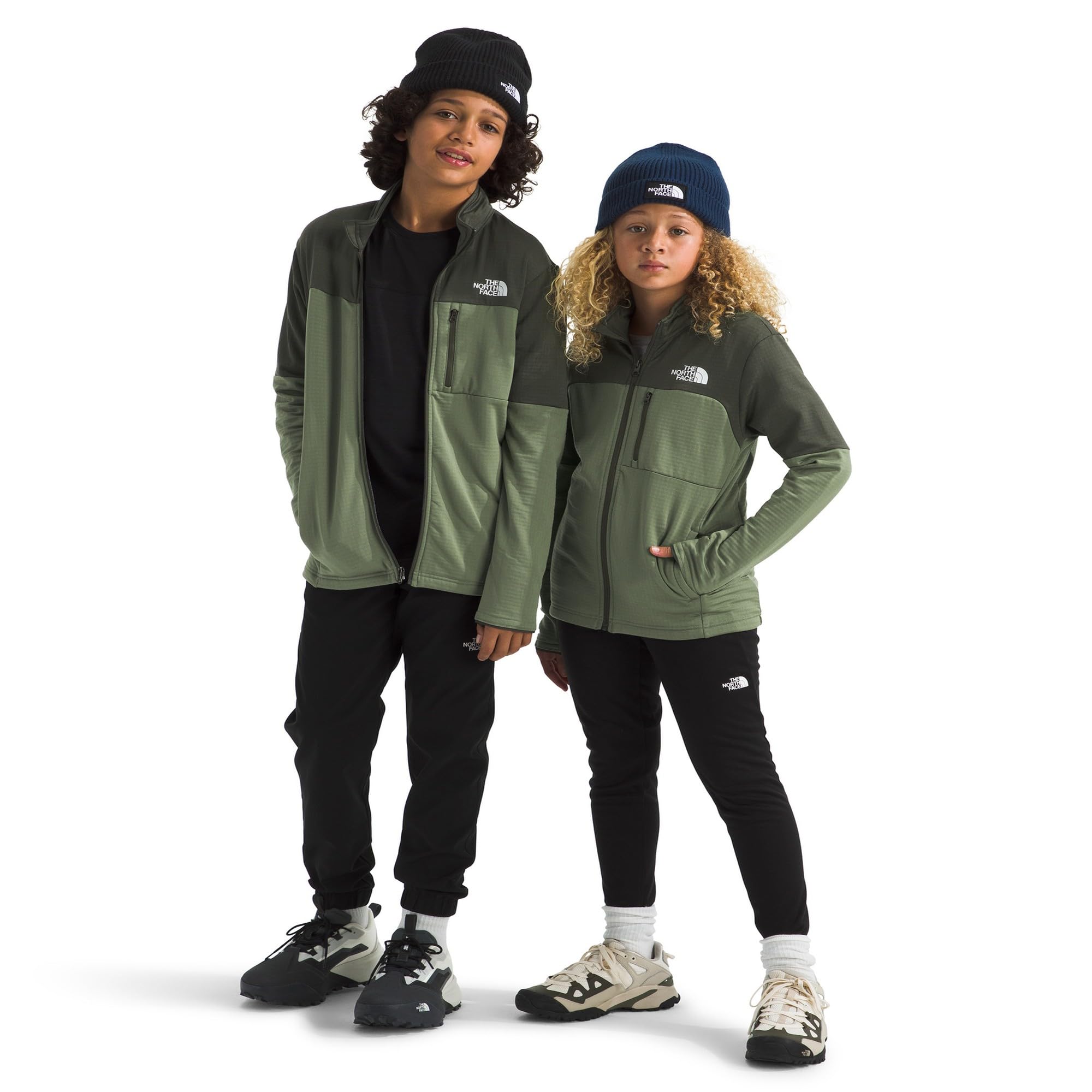 The North Face boys Hike Midlayer Full Zip Jacket