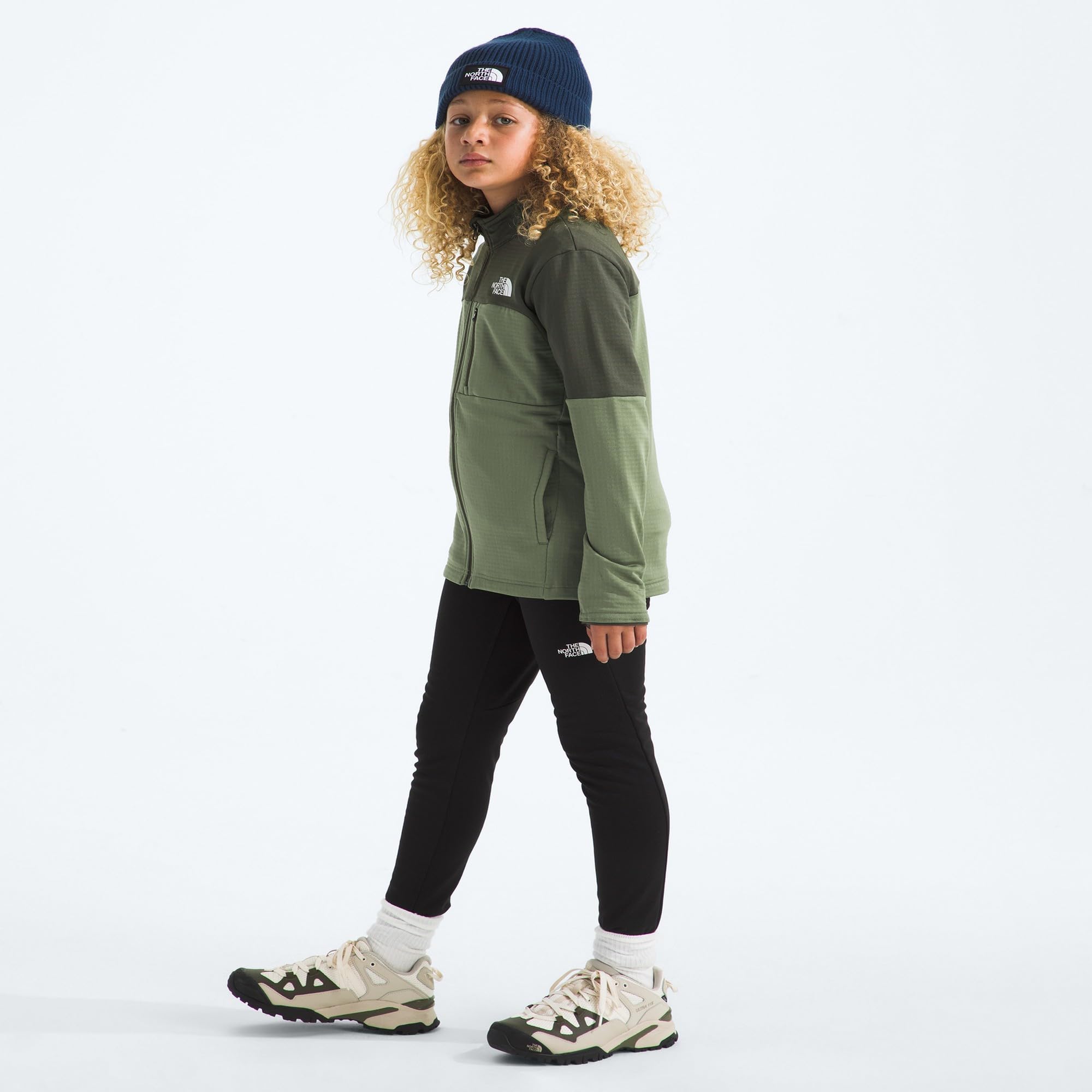 The North Face boys Hike Midlayer Full Zip Jacket